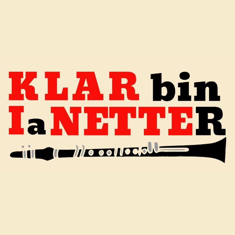 Clarinette - Klar bin I a Netter - Clarinettiste