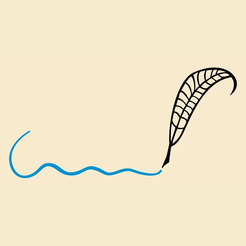 Feather writer author gift