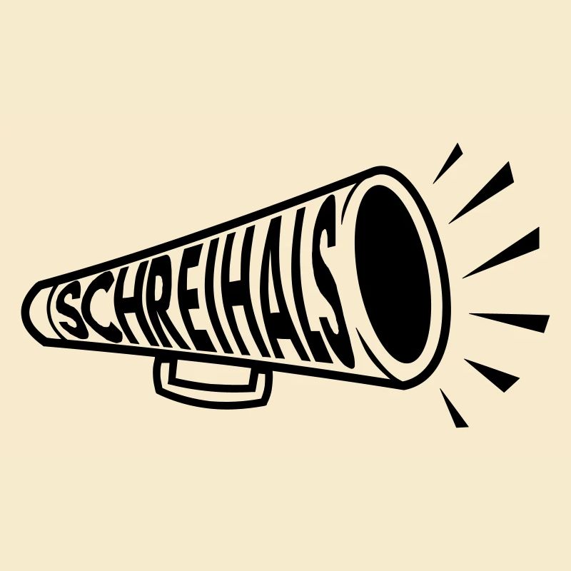 Schreihals Megaphone