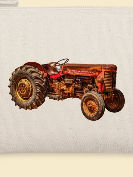 roter Traktor Oldtimer