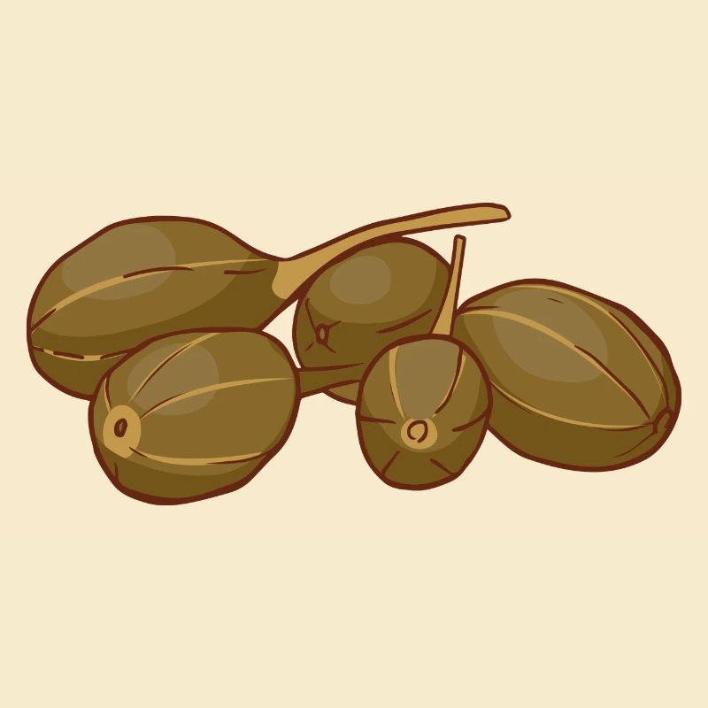 Capers caper bush