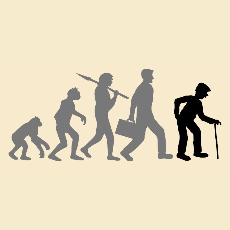 evolution monkey stock hat go back grandpa grandpa
