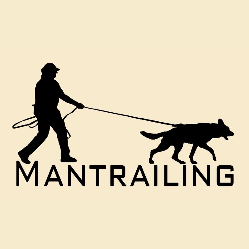 Mantrailing Schwarz