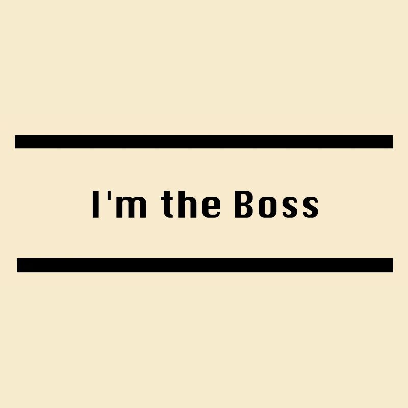 Ich bin der Boss