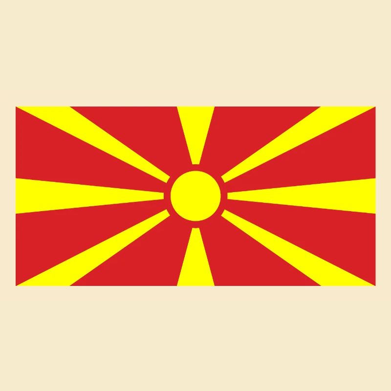 Mazedonien Flagge