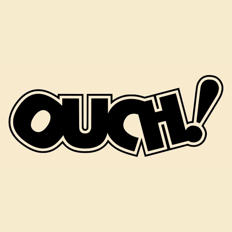 Comic Ouch Geschenk Geschenkidee