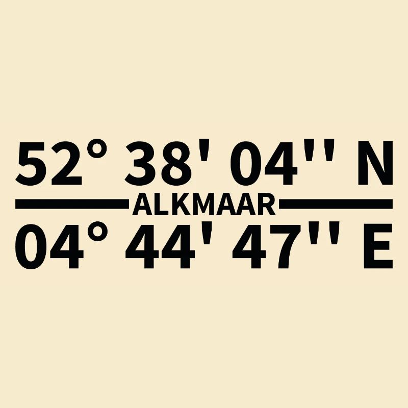 Alkmaar coordinates