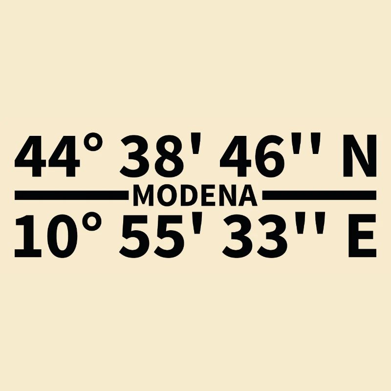 Modena coordinates