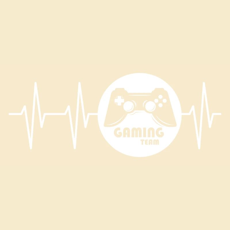 pulse gaming heartbeat controller icon gamer