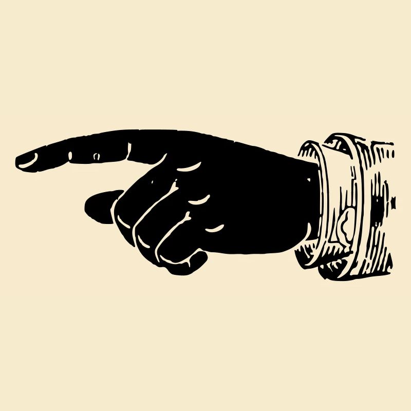Main - Doigt pointé