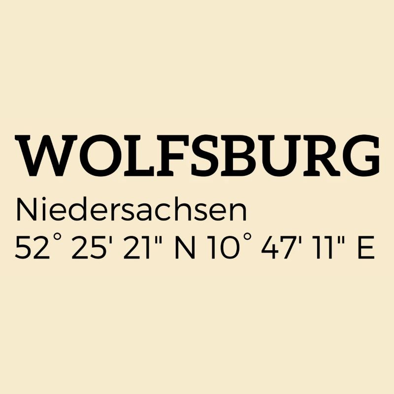 Wolfsburg Lower Saxony coordinates