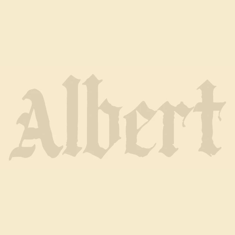 Albert Gothic Script