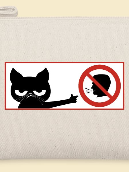 katze, hals Maul