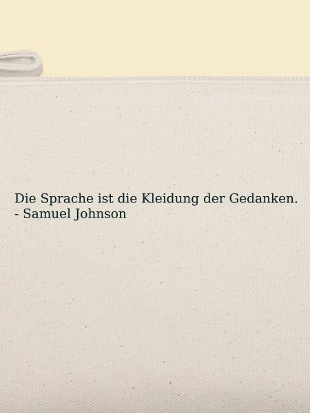 Sprachen Zitat
