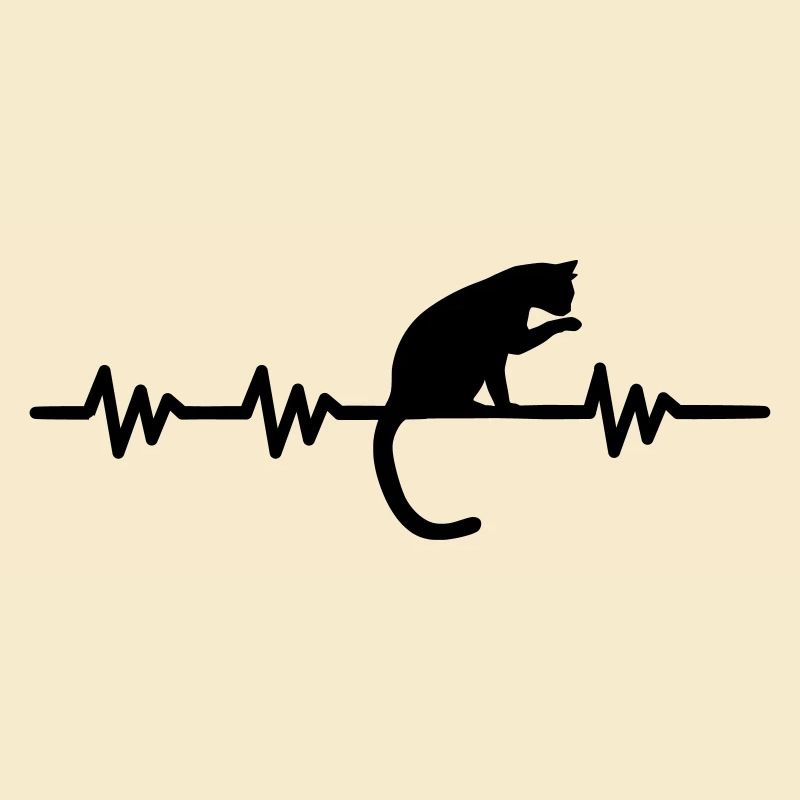 Herzschlag - Katze