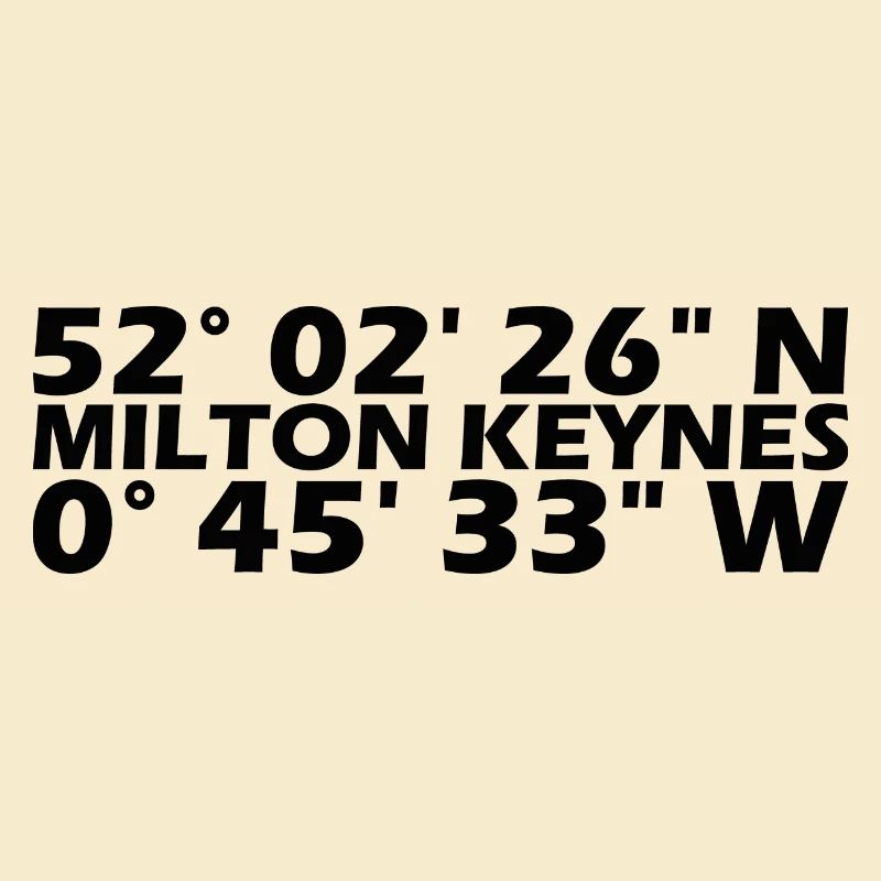 Milton Keynes coordinates