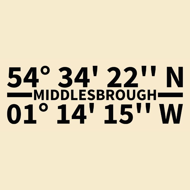 Coordonnées de Middlesbrough