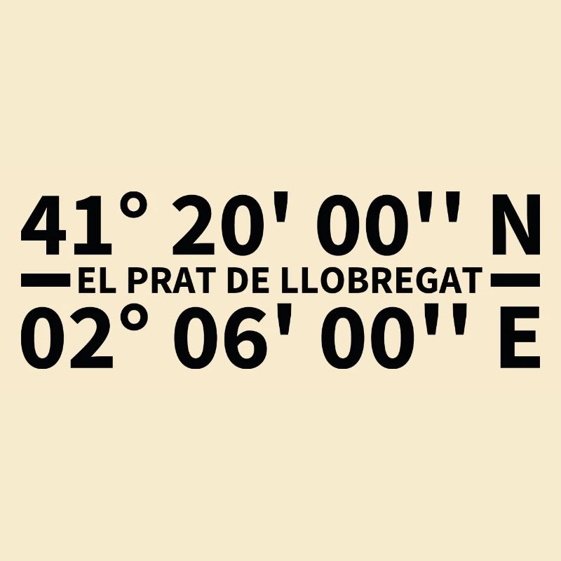 El Prat de Llobregat Coordinates