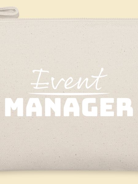 Tshirt fuer Event Manager white