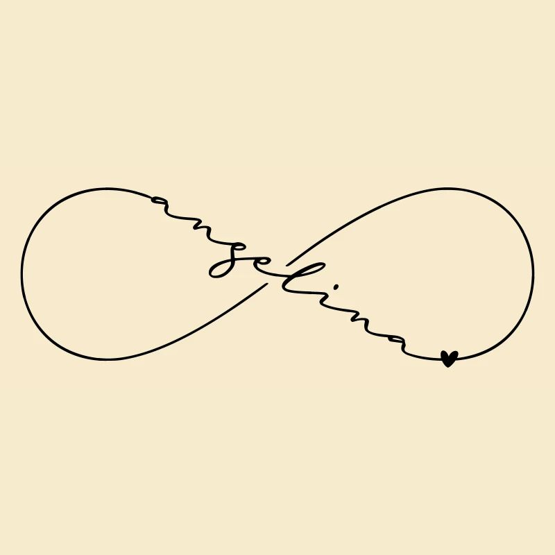Angelina Name Infinitysymbol