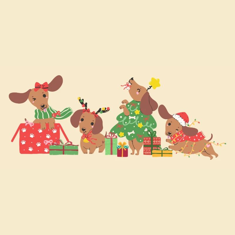 Hunde-Weihnachten