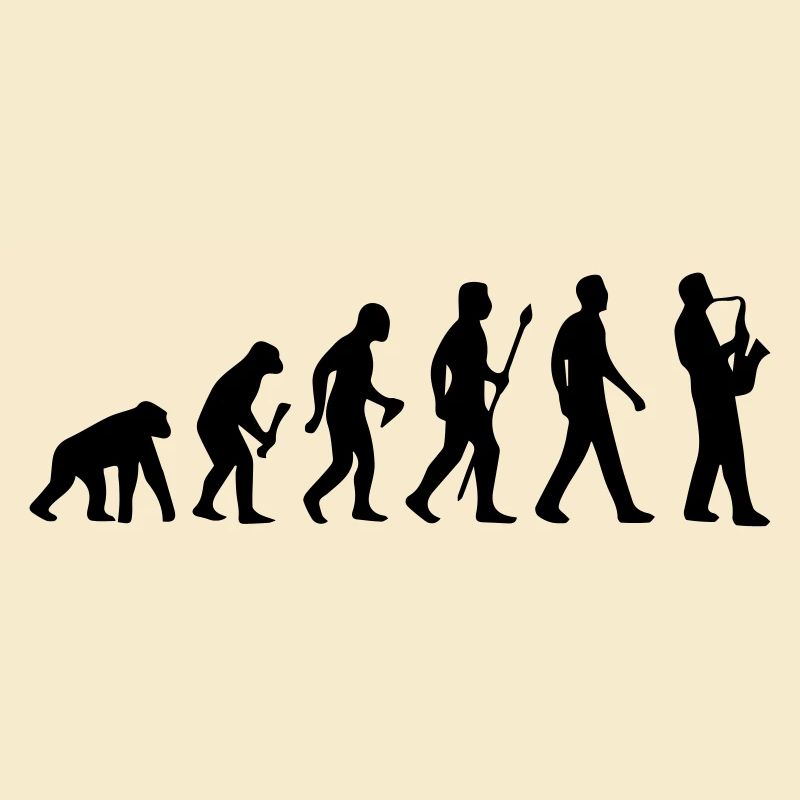 JAZZ EVOLUTIONSTHEORIE SHIRT!