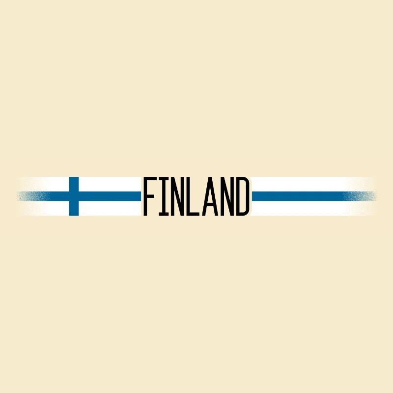 Finlande Drapeau / bannière 005 conceptions rondes
