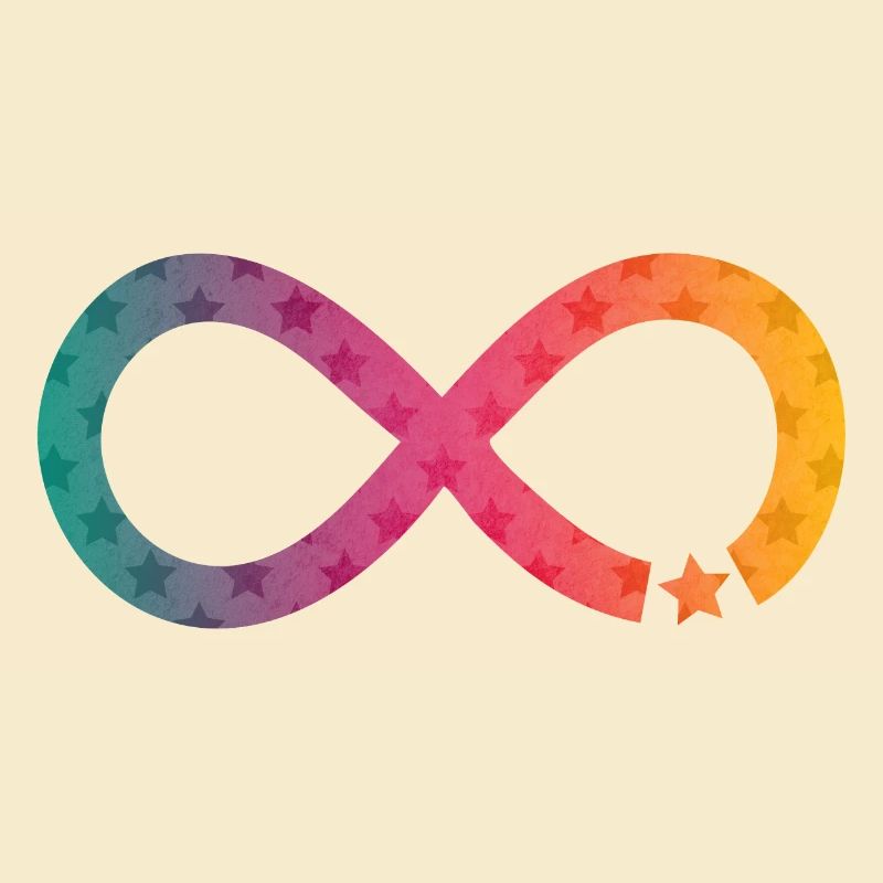 Infinity Star arc-en-ciel