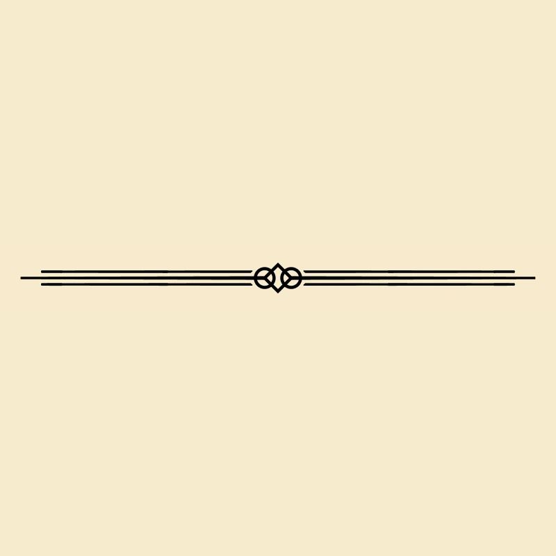 ornament dash line symbol