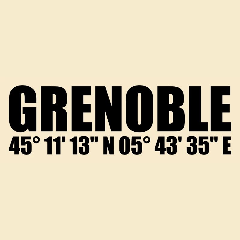 Grenoble coordinates