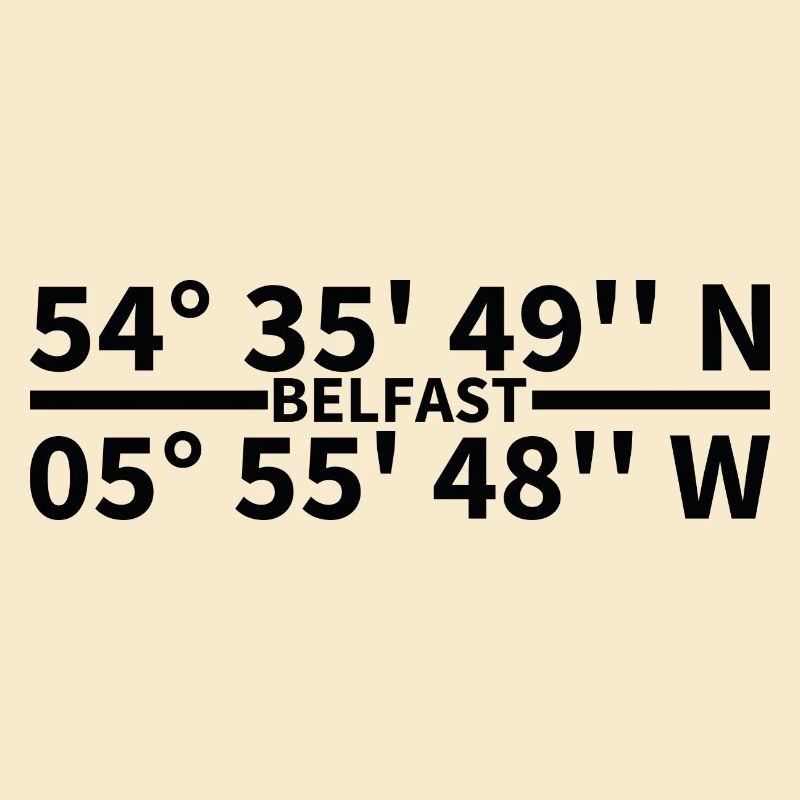 Belfast coordinates