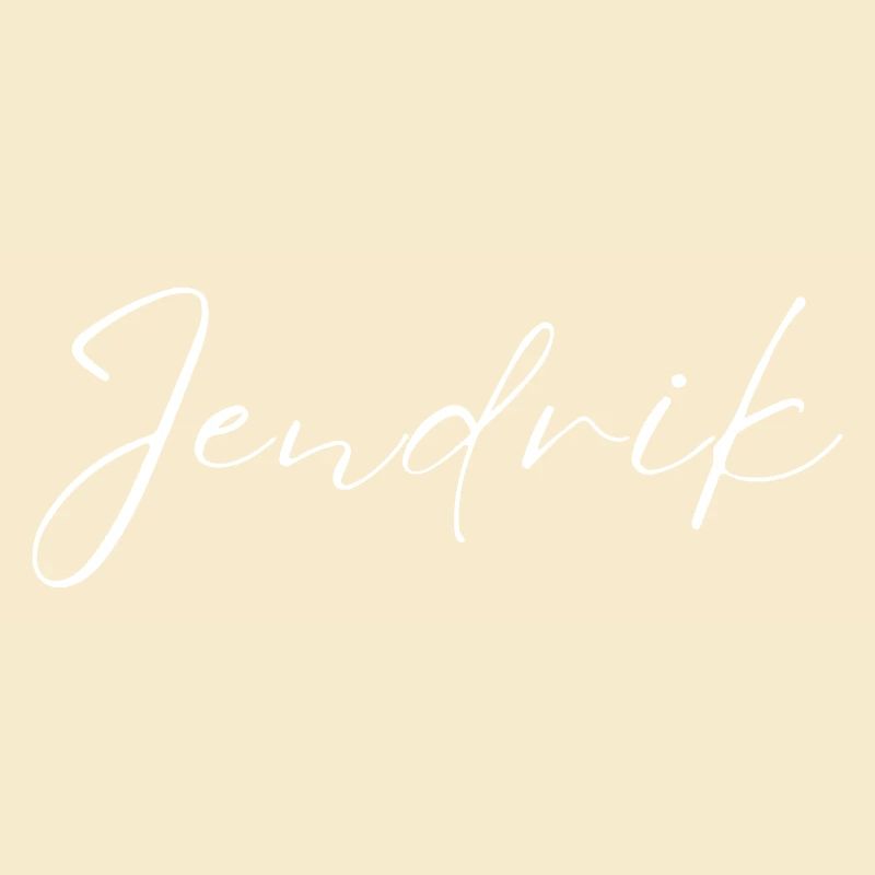 Jendrik Nom avec J Nom de garçon Garçon Naissance Bébé Bo