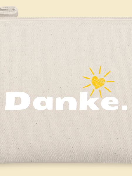 Danke HerzSonne Typografie