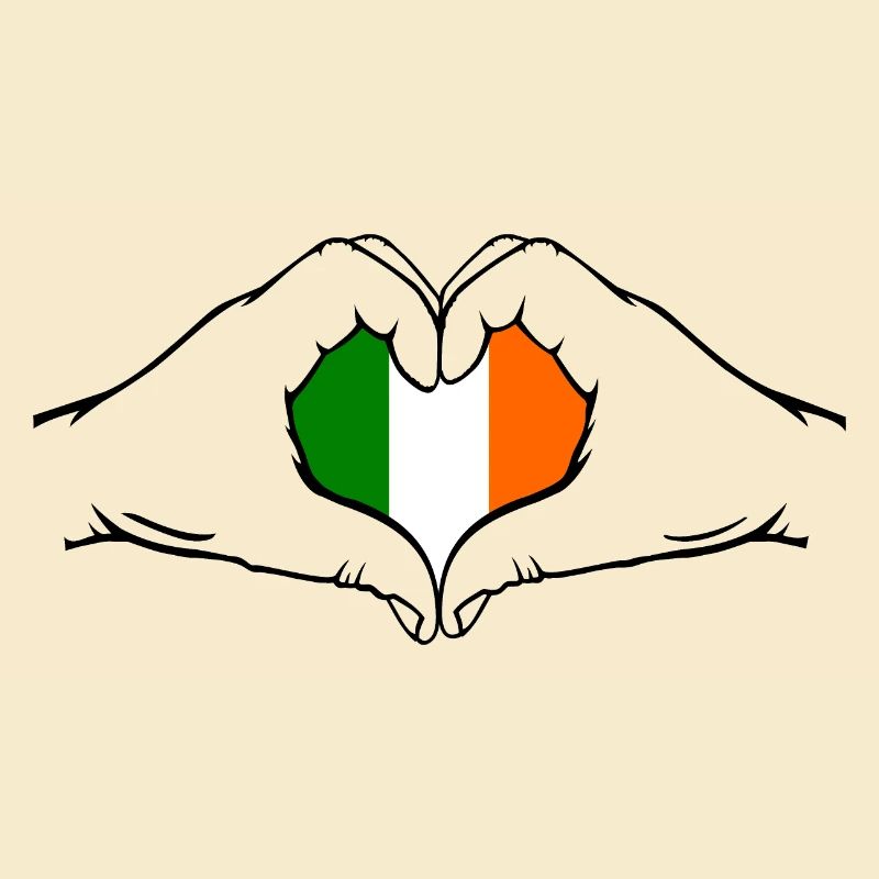 Irland Herzform