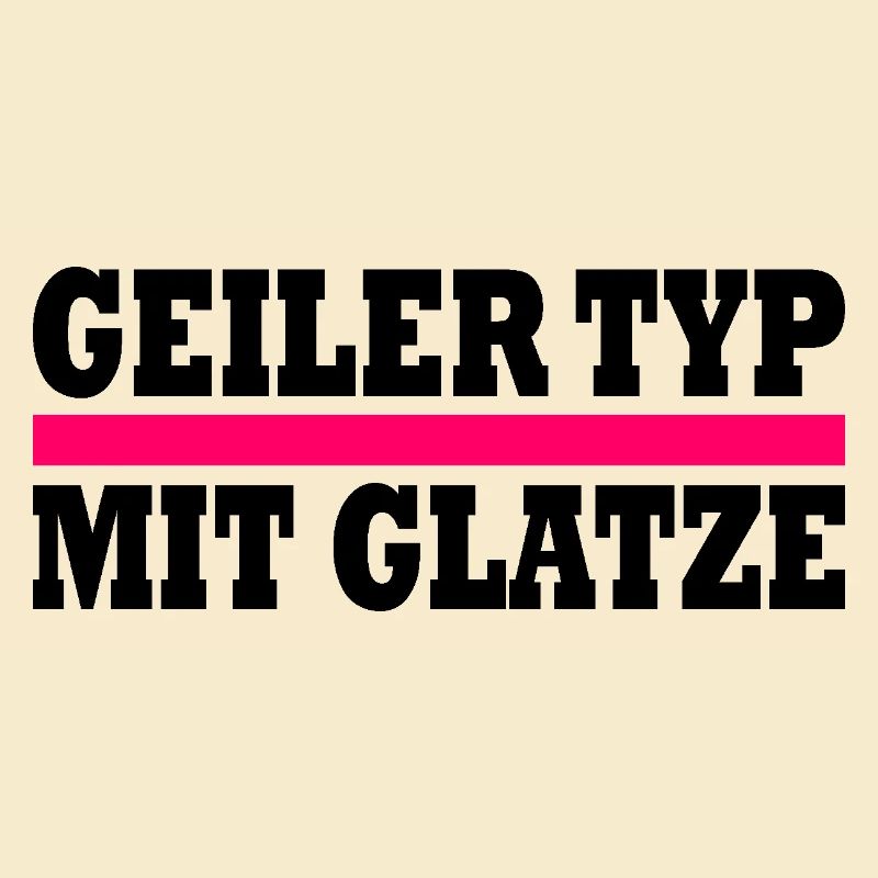 geiler typ mit glatze
