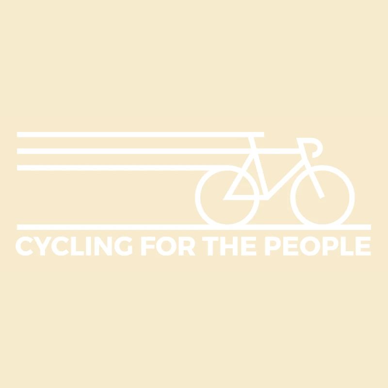 Dynamic Bicycle Line Art Design
