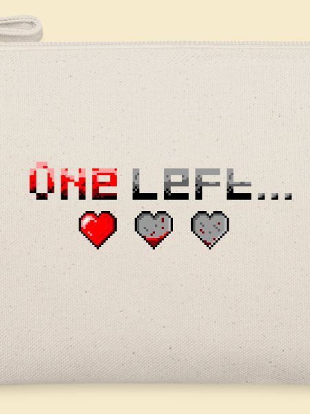 Pixel Art One Heart Left