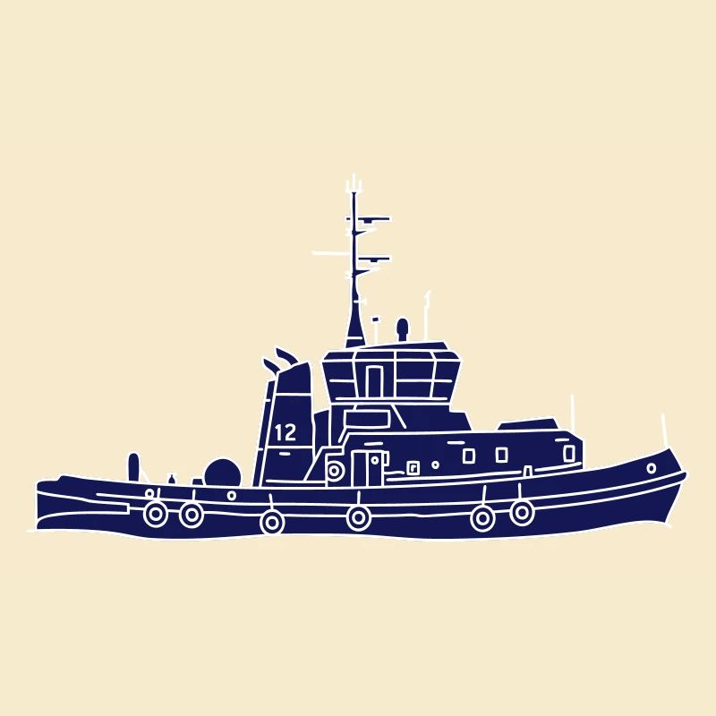 Schlepper Schleppschiff 2