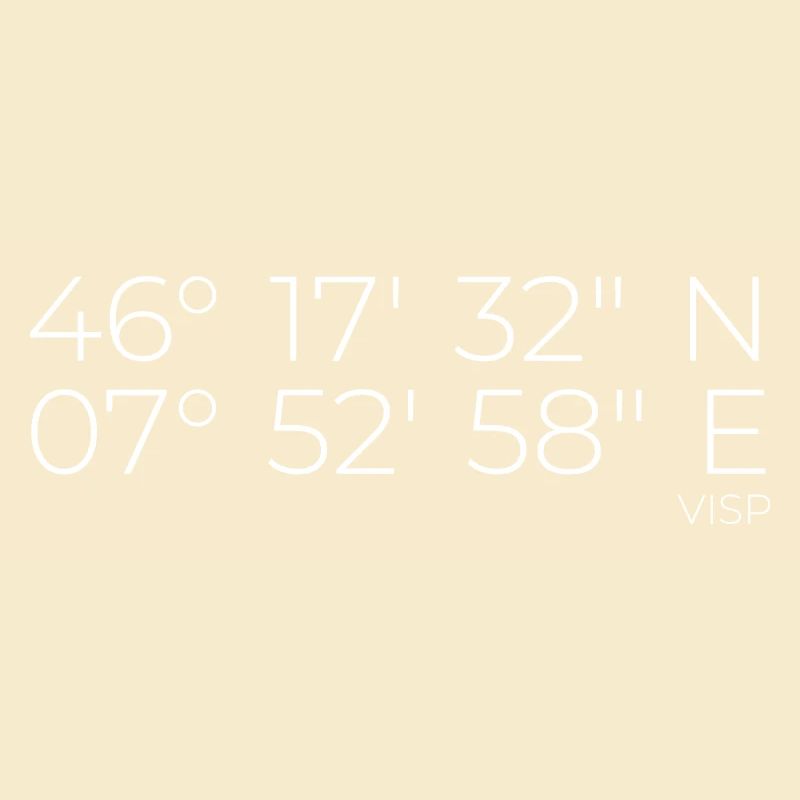 Coordinates Visp