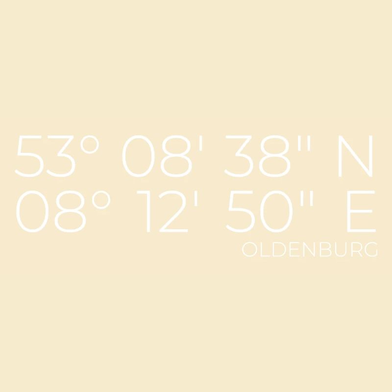 coordinates Oldenburg