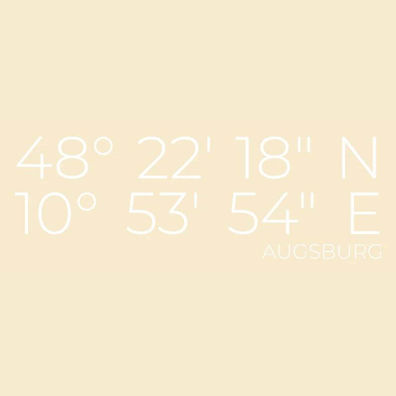 Coordinates Augsburg