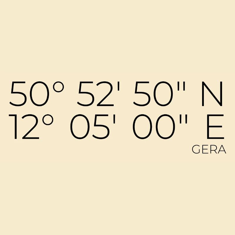 Coordonnées Gera