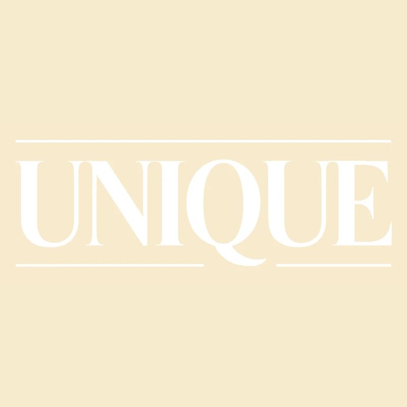 unique unique unique self-worth unique