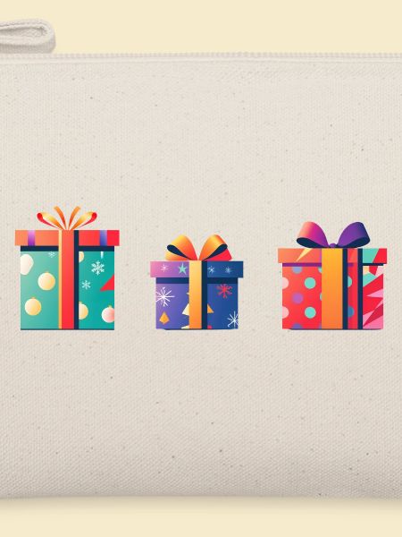 Festliche Geschenkboxen Farbspiele