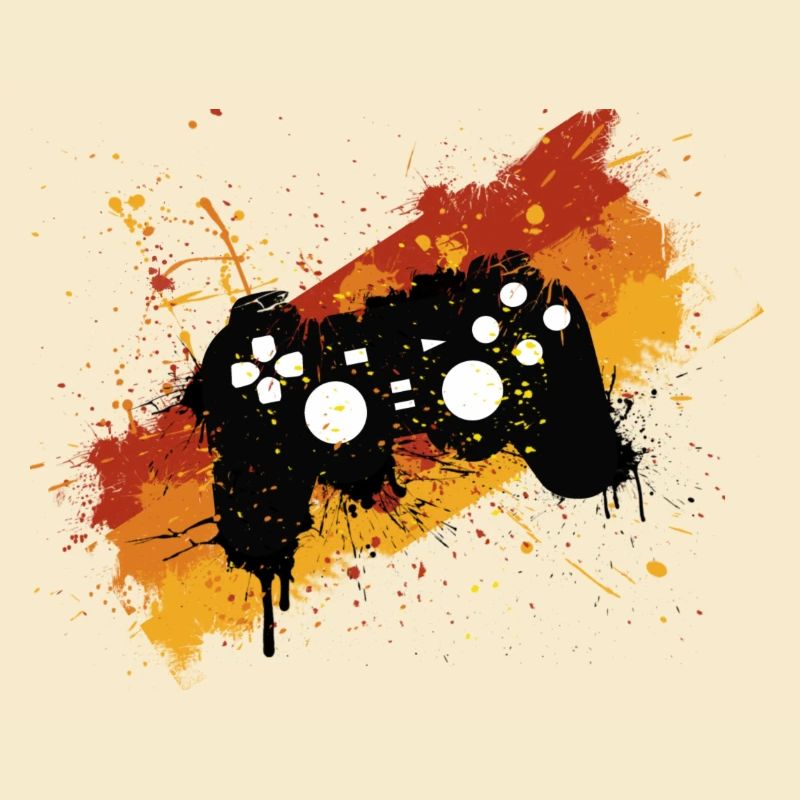 Graffiti-Controller Gamer