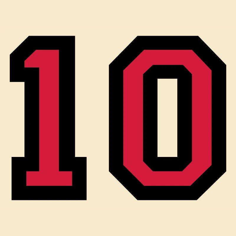 Le numéro 10 - le numéro dix