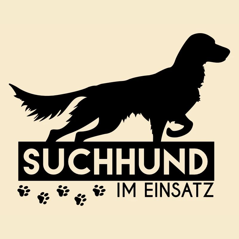 Suchhung im Einsatz
