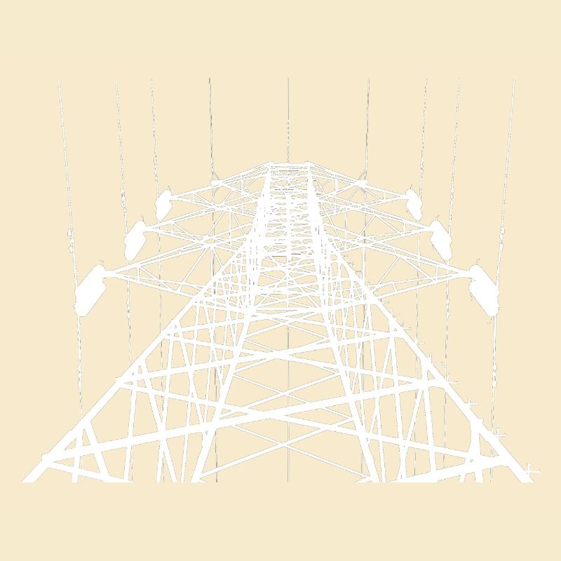 Power pole white