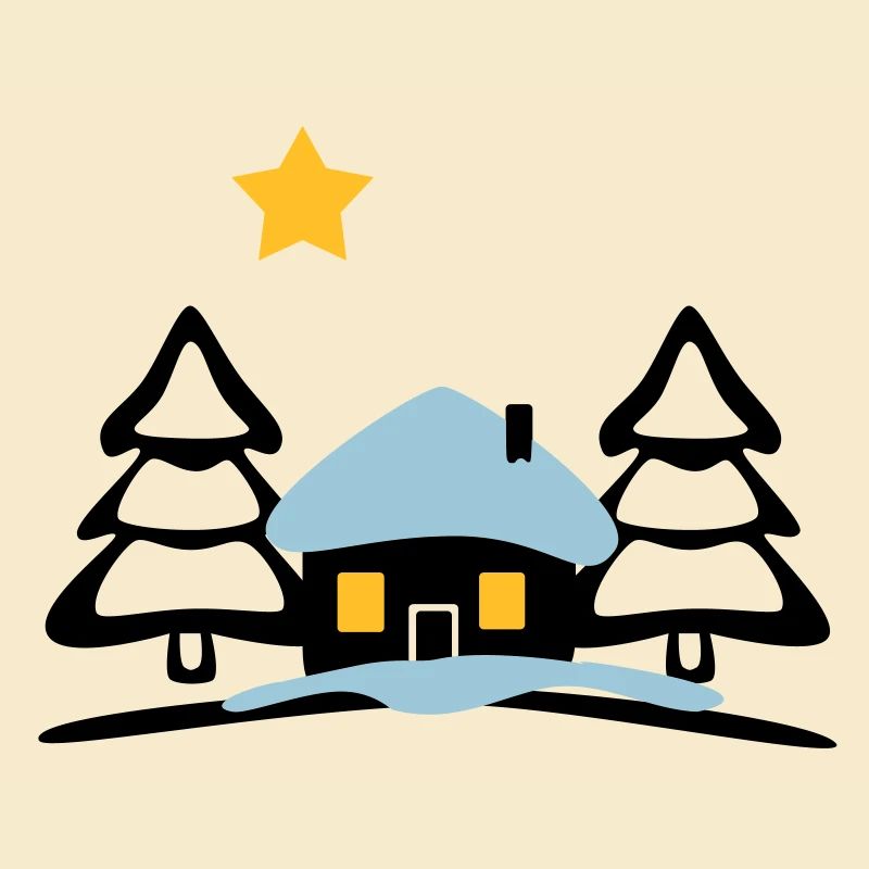 Maison de Noël au Pôle Nord