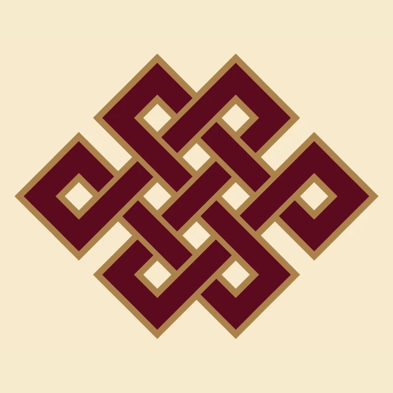 Buddhist endless knot, eternal, Tibet, celtic